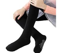 Zgehnao Leggings largos, leggings de baile para niñas, medias elásticas de 1 a 8 años, para otoño, primavera, antideslizantes, cálidas, accesorio de vestir para niños, Negro, M, 10-15 Short