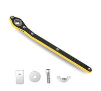 Zgehnao Llave de trinquete giratoria de 360 grados, fácil de fijar para tus vehículos