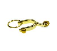 Zgehnao - Llavero de espolón de aleación, accesorio ecuestre, unisex, colgante de bolso de moda, llavero de metal para bolsas y regalos