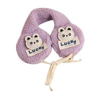 Zgehnao Orejeras de felpa con calcomanías de dibujos animados Pa para niños, calentador de orejas elástico, para invierno, frío, invierno, para estudiantes y niños pequeños