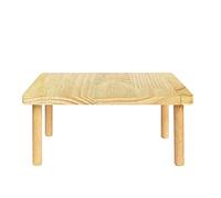 Zgehnao Plataforma de madera natural con pilares, soporte para hámster, accesorios para jaulas de chinchilla, juguete masticable para pájaros