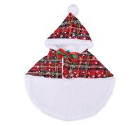 Zgehnao Reloj de Navidad con capucha para perros, disfraz de Papá Noel, disfraz de perro, disfraz de festival, disfraz de foto para mascotas