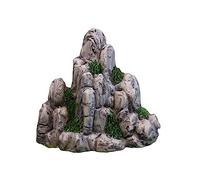 Zgehnao Rockery Fishtanks - Adorno de resina para acuarios, paisajes, plantas suculentas, decoración de paisajismo RockHills