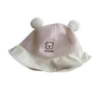 Zgehnao - Sombrero de pescador para bebé, sombrero de pescador de algodón, sombrero de cubo de guardería, sombrero de cubo para guardería, sombrero de cubo