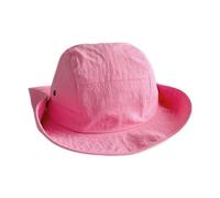 Zgehnao Sombrero de pescador, sombrero de pescador con cordón para niños, sombrero versátil para primavera, transpirable, secado rápido, casual, deportivo, rosa, 5-8