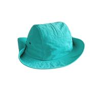 Zgehnao Sombrero de pescador, sombrero de pescador con cordón para niños, sombrero versátil para primavera, transpirable, secado rápido, casual, deportivo, Lago Verde, 5-8