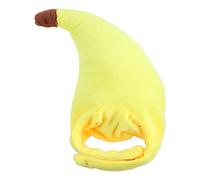 Zgehnao Sombrero de plátano para disfraz de cachorro para decoración de vacaciones, suministros para mascotas