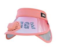 Zgehnao Sombrero de sol, sombrero de ventilador de velocidad ajustable para niña y niño, sombrero de protección solar para niños, sombrero de ventilador de enfriamiento con alas extendidas, color