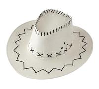 Zgehnao Sombrero de vaqueras transpirable de color liso para adultos y niños, resistente al desgaste, sombrero de vaqueras para niños, para exteriores, resistente al sol, BE, versión para adultos, 5-7