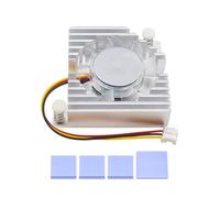 Zgehnao - Ventilador de refrigeración eficiente para placa con disipador de calor de aluminio, solución de refrigeración activa para placa de computadora