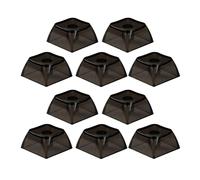 Zgehnao XDA2 - Teclas para teclado mecánico 1U, 1 tapa para juegos, teclas retroiluminadas, transparentes, interruptores ForMx, 10 unidades