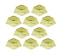 Zgehnao XDA2 - Teclas para teclado mecánico 1U, 1 tapa para juegos, teclas retroiluminadas, transparentes, interruptores ForMx, 10 unidades