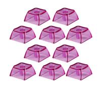 Zgehnao XDA2 - Teclas para teclado mecánico 1U, 1 tapa para juegos, teclas retroiluminadas, transparentes, interruptores ForMx, 10 unidades