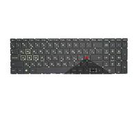ZGGOZDH Teclado retroiluminado para HP Pavilion 15-DA CX DB DX DR 250 G7 255 256 CN CS CR CW 17-by 17-CA(RU Green Backlit)