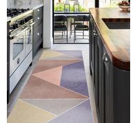 ZGHGEUO Lavable Alfombras de Pasillo Alfombra Cocina Lavable Antideslizante Alfombras Alfombra Pasillo Larga Entrada Felpudo Pasillo para Salón Lavadero Dormitorio Corredor 60 x 80 cm