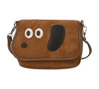 Zghhc Bolso Bandolera con Forma De Perrito Salchicha, De Ante, para Mujer. Bolso De Hombro Sencillo, Estilo Casual, Ideal para Otoño E Invierno.