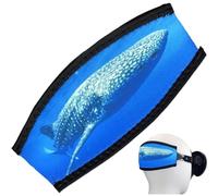Zghhc Funda De Neopreno para Correa De Máscara De Buceo, Acolchada Y Antideslizante, para Proteger Cabello Durante Snorkel Y Los Deportes Acuáticos De Uso Diario.