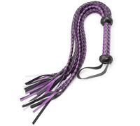 Zghhc Látigo De Cuero Sintético para Montar a Caballo, Cultivo para Entrenamiento De Caballos Ecuestre, Cubierto De Cuero para Disfraz De Equitación