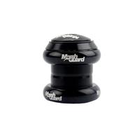 ZGHNASHUN ArañAs para Bicicletas MTB Bicicleta de Carretera Auriculares BMX 34MM CNC 28,6mm Tubo Recto Horquilla vástago dirección Interna 2 rodamientos Tapa Superior sellada(Noir)