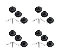 ZGHQHCDRH 12 Ejes y Rodillos for Cabezales motorizados, Ruedas de Eje pequeño, compatibles con Dyson, Cabezales de Repuesto for aspiradoras.