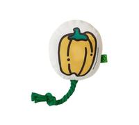 ZGHQHCDRH 2 Piezas de Juguetes for Perros Que Hacen Sonido, pez de Cabeza Gorda simulado rechinando y limpiando los Dientes(Pumpkin)