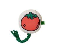 ZGHQHCDRH 2 Piezas de Juguetes for Perros Que Hacen Sonido, pez de Cabeza Gorda simulado rechinando y limpiando los Dientes(Tomato)