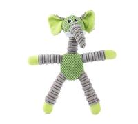 ZGHQHCDRH 3 Piezas de Juguetes for Perros, Juguetes de Personajes Grandes Resistentes a mordeduras, Osos Elefante, Cerdos, Juguetes con Sonido de Animales(Elephant)