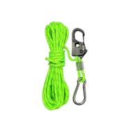 ZGHQHCDRH 4 Piezas de ajustadores de Cuerda de Viento sin Nudos autoblocantes for toldo de Tienda de campaña, tensores de Cuerda Sueltos con un Solo presionar for Acampar al Aire Libre(Green,S)