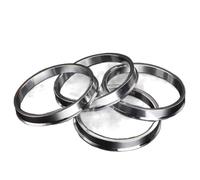 ZGHQHCDRH 4 Uds Anillos céntricos de Cubo Rueda aleación Aluminio for Coche Orificio Central 73,1-57,1 66,6-57,1-60,1-67, 67,1-56,1-54(67.1 54.1)