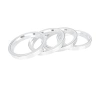 ZGHQHCDRH 4 Uds ID 54,1mm 56, 60, 66,6mm OD, 73, for centrado de neumáticos Coche Anillos céntricos Orificio Rueda Cubo Central(73.1 to 66.1 Mm)