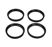 ZGHQHCDRH 4 unids/Set Accesorios de Coche Anillo céntrico Cubo Rueda plástico 73,1 a 67, OD =,1mm ID, Central Anillos céntricos(66.6 57.1 Yellow)