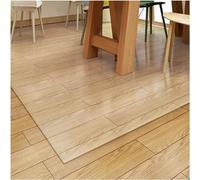 ZGHQHCDRH Alfombrillas Protectoras de plástico, Protector de Alfombra plástico Transparente, Protector PVC for Pisos Madera/alfombras(100x400cm(3ftx13ft))