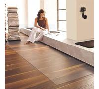 ZGHQHCDRH Alfombrillas Protectoras de plástico, Tapetes for sillas Transparentes de 1,5 mm, Alfombra Pasillo Resistente(100x200cm(3ftx6.5ft))