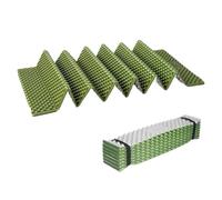 ZGHQHCDRH Almohadilla a Prueba de Humedad for Huevos, Ligera y Duradera, Aislamiento Plegable portátil for Acampar, Almohadilla for Dormir for Picnic Individual al Aire Libre(Green)