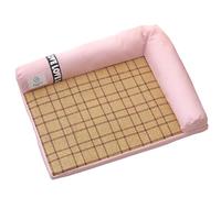 ZGHQHCDRH Almohadilla refrescante para Mascotas, Almohadilla refrescante for Gatos | Lavable for Mascotas, tapete extraíble for, Almohadilla for(Four Corners Powder l)