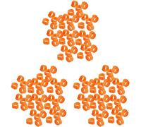 ZGHQHCDRH Anillos Reutilizables for Patas de pájaros, for Palomas, Loros, Pollos y Canarios, 100 Uds., Bandas for Patas de Aves de Corral, 1,30x1,30x0,70 cm(3 Packs)