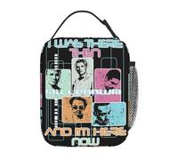 ZGHQHCDRH Backstreet Boys Into The Millennium Tour 2025 Bolsa de Almuerzo aislada Bolsas de contenedores de Alimentos Nevera térmica portátil Lonchera