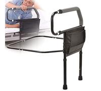 ZGHQHCDRH barandilla Plegable para Cama, Barandilla de Asistencia for Cama con asa Altura Bolsillo Almacenamiento fácil for Entrar o Salir la Manera y Segura