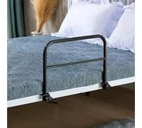ZGHQHCDRH barandilla Plegable para Cama, Barandilla de Seguridad for Cama, barandilla Apoyo for Hospital, bastón, asa Transferencia, protección contra caídas(B,80 x 30cm)