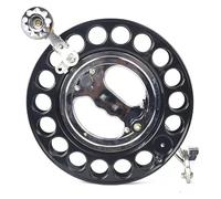 ZGHQHCDRH Bobinador, manija de Rueda con Agarre Carrete, guía Hilo Universal, diseño antirretroceso, Bloqueo Seguridad, Apto for niños y Adultos(Black)