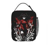 ZGHQHCDRH Bolsa de Almuerzo aislada Fate Stay Night Saber Rin Tosaka Bolsa térmica portátil Reutilizable Bolsa de Almuerzo de Oficina al Aire Libre Bento Pouch