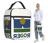 ZGHQHCDRH Bolsa de Almuerzo aislada Roger Federer para Mujeres Nevera térmica de Oficina Caja de Comida Tote Cajas de Almuerzo a Prueba de Fugas Contenedor