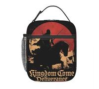 ZGHQHCDRH Bolsa de Almuerzo con Aislamiento térmico Kingdomed Come Deliverance II para la Escuela, Nevera portátil de Comida, Nevera, loncheras térmicas