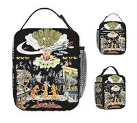 ZGHQHCDRH Bolsa de Almuerzo portátil para Picnic Green Day The Saviors Tour de la Banda para Adultos Diseño gráfico Oxford Bolsa Nevera