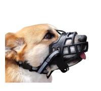 ZGHQHCDRH Bozal de Entrenamiento Transpirable for Perros. Permite jadear, Beber y Entrenar. Incluye Cesta plástico Resistente(No.5)