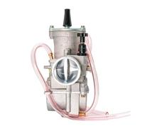 ZGHQHCDRH Carb Racing de aleación de aluminio, ajuste universal para Keihin Fit para Koso Fit para motocicleta Oko PWK carburador 21 24 26 28 30 32 34 mm con chorro de potencia (34 mm)