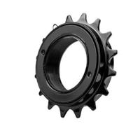 ZGHQHCDRH Cassettes y piñones Compatible con Accesorios de Engranajes de Rueda Libre de Bicicleta BMX de 1 Velocidad, 16T, 18T, 20T, 22T, 24T y 34 mm.(1pc 16T Black)