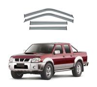 ZGHQHCDRH Coche Deflectores Viento,Viseras Ventanas,para Nissan Fiera MK1 D22 1998+,Protección contra El Viento,La Lluvia El Sol Deflectores Aire Deflectors