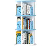 ZGHQHCDRH Estantería giratoria Creativa Estantería for artículos del hogar Fácil de Usar No daña Nada Mucho Espacio de Almacenamiento(Blue,97 * 51cm)