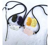 ZGHQHCDRH Feng Shui Feng Shui - Collar de riqueza de Feng Shui / Pi Yao Dragon Avatar, collar ajustable de piedras preciosas chakras, amuleto de cristal para dinero, buena suerte, pareja, hombres y